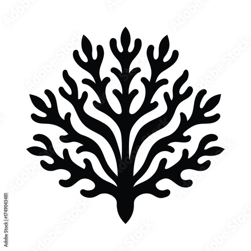 Seaweed Icon Vector Illustration