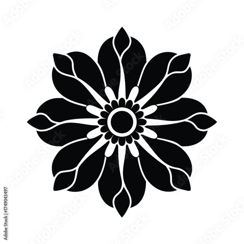 Anemone Icon Vector Illustration