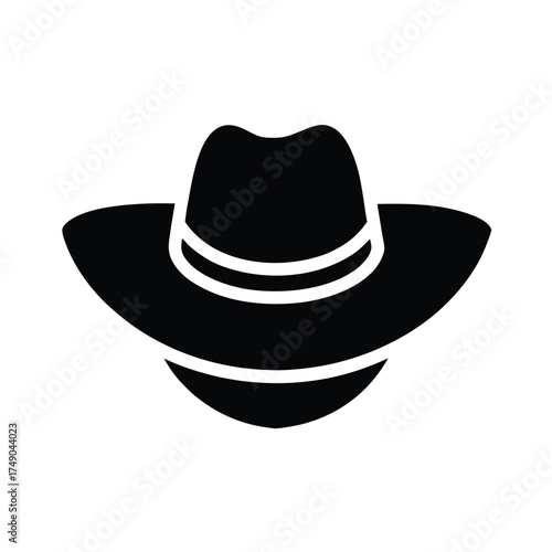 Farmer Hat Icon Vector Illustration