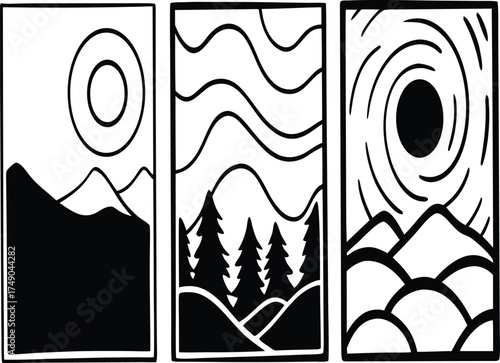 vector illustration of a tree