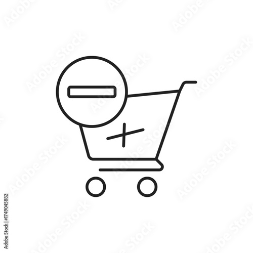 Remove Cart Icon, Product Deletion UI Tool.