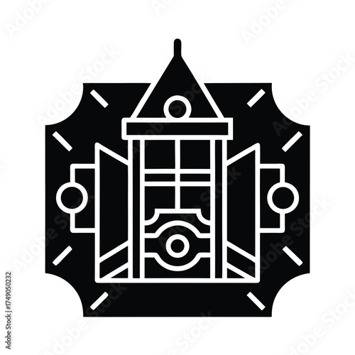 Blueprint Icon Vector Illustration