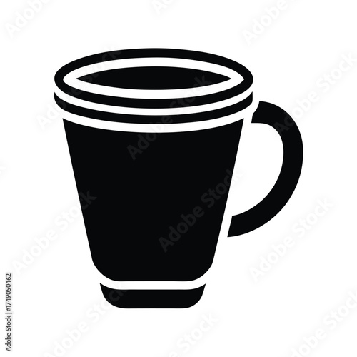 Coffee Cup Icon Vector Illustration
