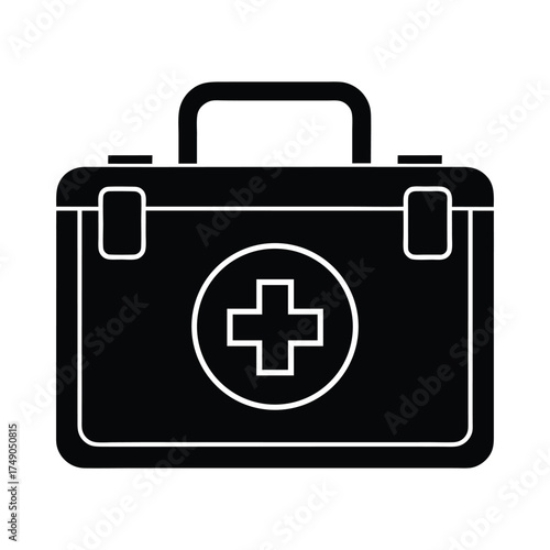 Hospital Case Icon Vector Illustration