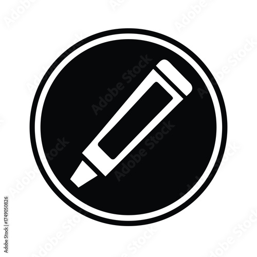 Highlighter Icon Vector Illustration