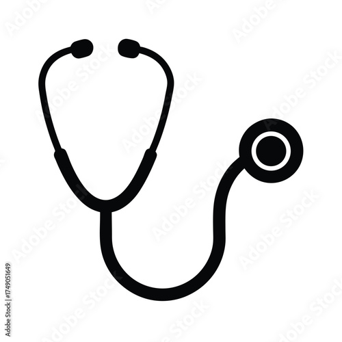 Stethoscope Icon Vector Illustration