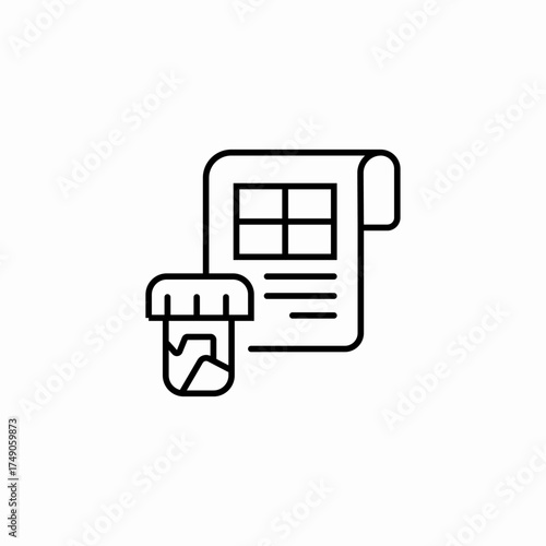 soil test results icon sign vector