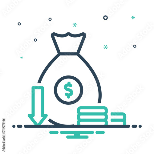 Mix icon for wage pressures