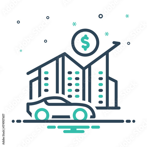 Mix icon for cost of living