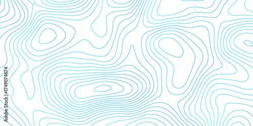 Topographic map background with geographic grid for hiking and mountain sport. luxury topographic wavy pattern and geographic grid map design. paper texture Imitation of a geographical map shade.