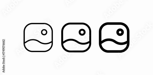 image photo picture icon sign vector