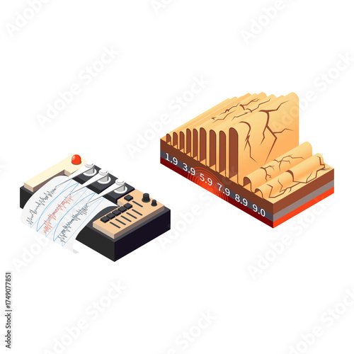 Seismic Activity Monitoring and Geological Strata Analysis with Advanced Technology