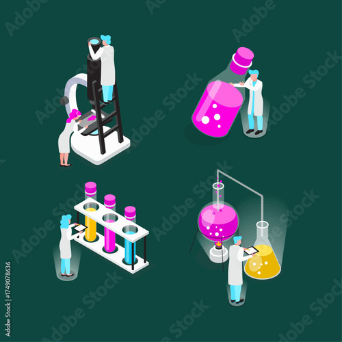 Science Research and Experimentation in a Modern Laboratory Setting