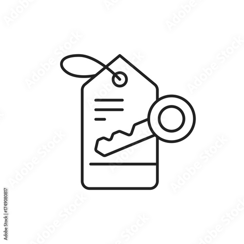 Exclusive Icon, Premium Product Branding Element.