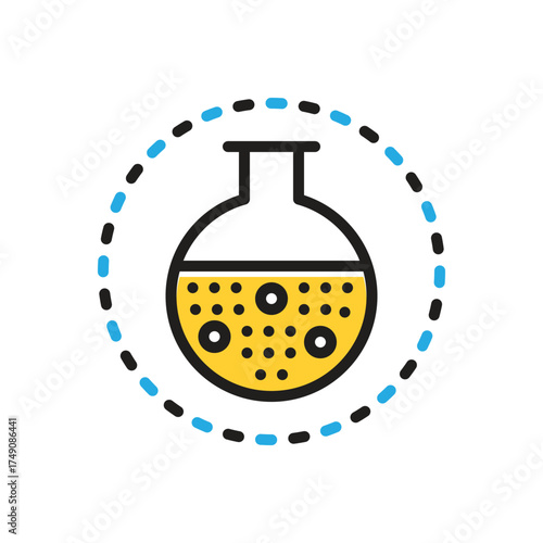 Multi color icon for substance