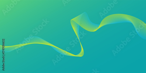 vector Abstract background light green modern corporate concept with light template paper gradient wave
