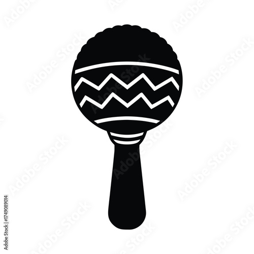 Afro Brazilian Maraca Icon