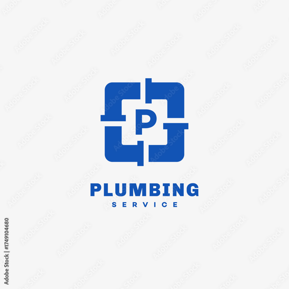 Fototapeta premium Plumbing logo
