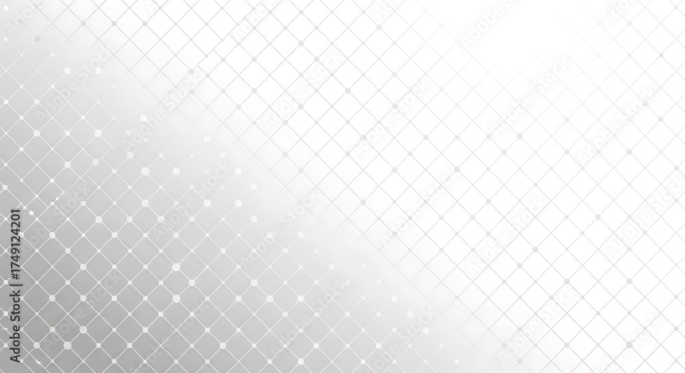 Fototapeta premium The geometric grid pattern creates a seamless light gray textured vector background illustration for web design or business wallpaper