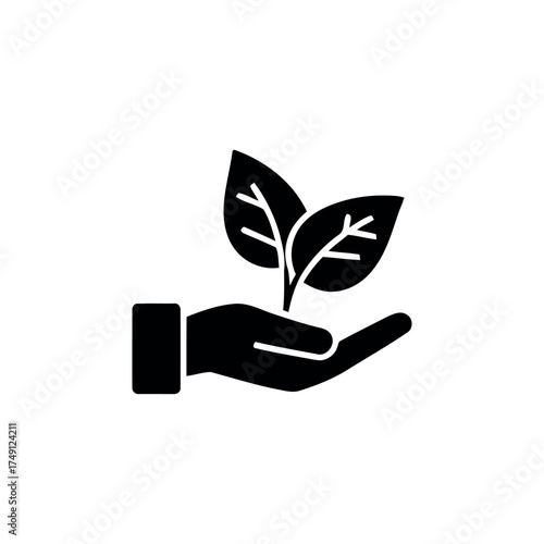 Green Energy Icons - Eco Power, Renewable Resources, and Sustainable Environment Symbols