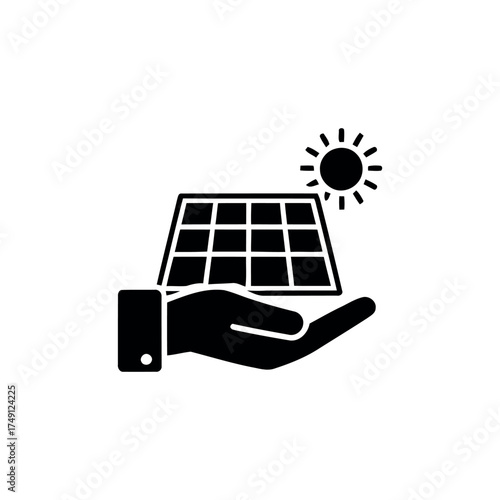 Green Energy Icons - Eco Power, Renewable Resources, and Sustainable Environment Symbols