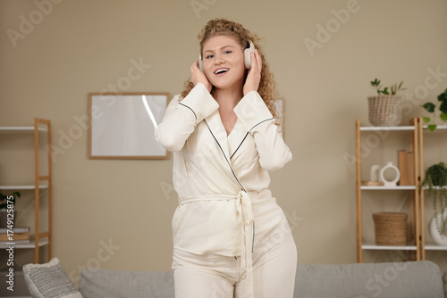 Beautiful young woman with ...