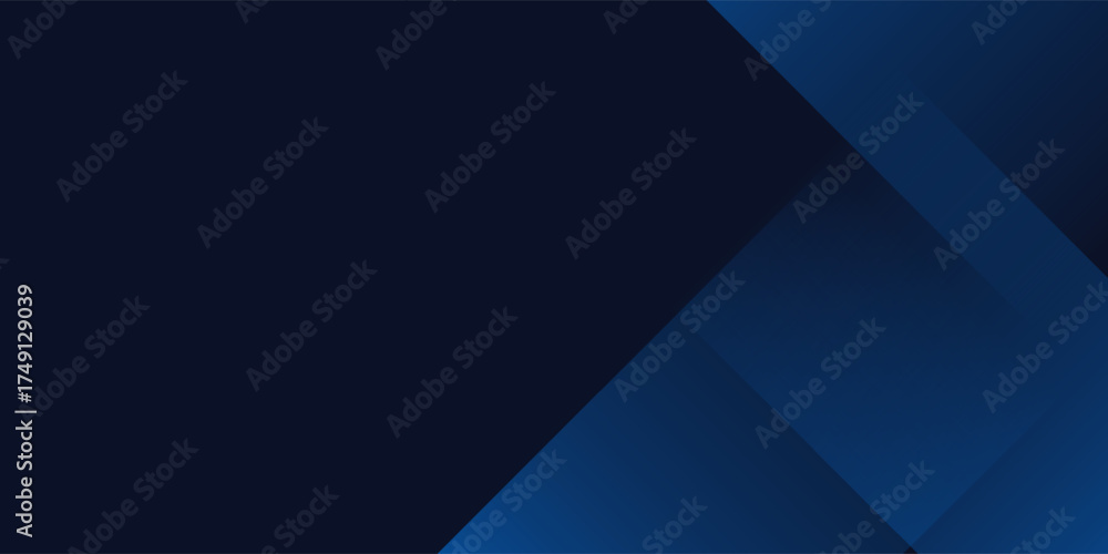 Obraz premium Dark blue modern business abstract background. Vector illustration design for presentation, banner, cover, web, flyer, card, poster, wallpaper, texture, slide, magazine, and powerpoint