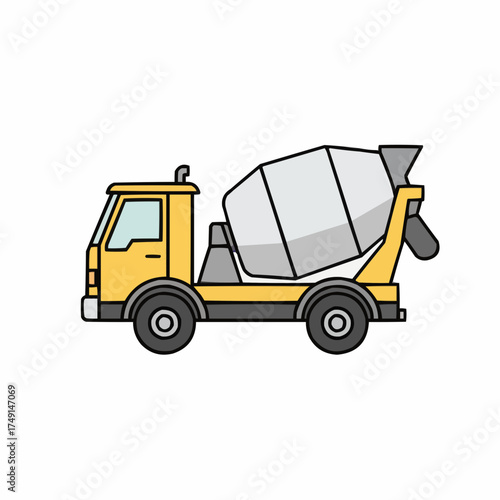 Cement Truck Icon