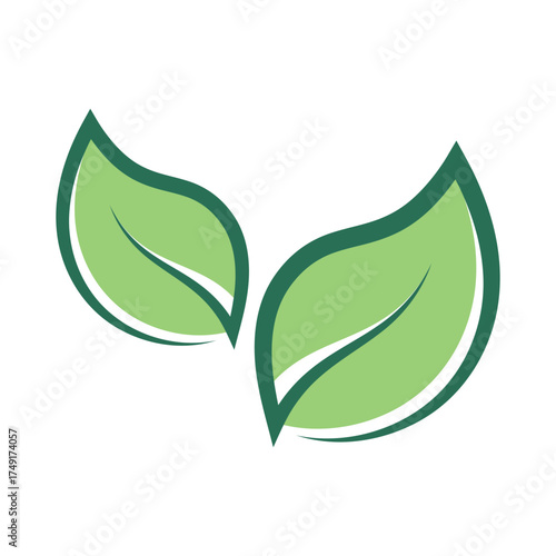 Offset Colour Leaves
