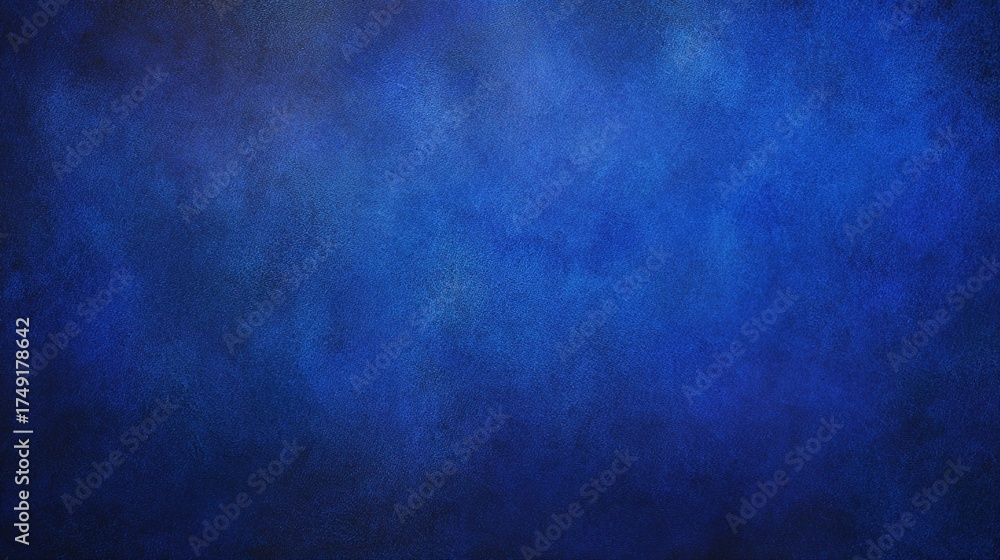 Fototapeta premium Dramatic Blue Toned Textured Fabric Canvas Backdrop for Cultural Heritage Projects and Event Programs