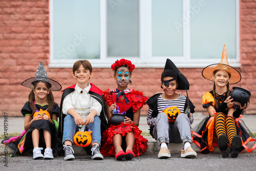 Group of kids dressed for H...