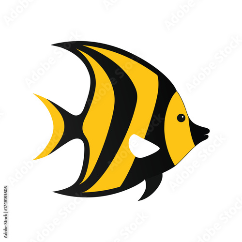 angelfish vector