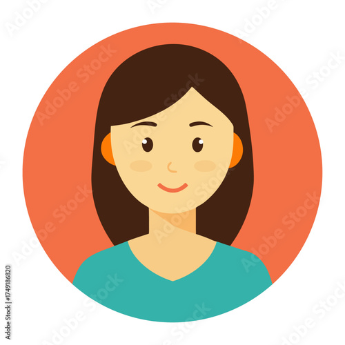 girl with long hair