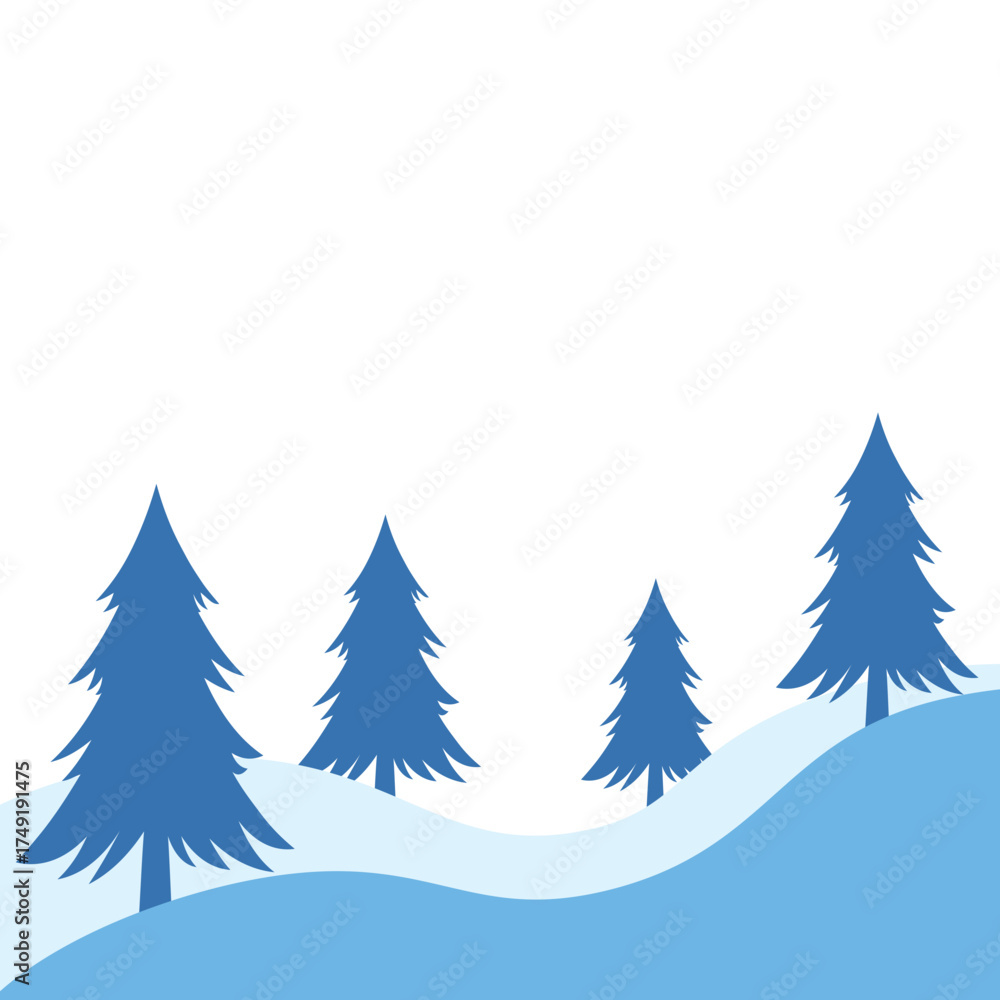 Obraz premium Winter Landscap footer