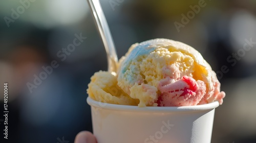 vanilla ice cream