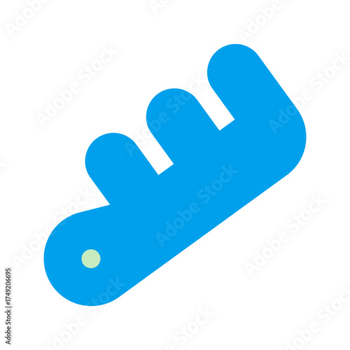comb duo tone icon