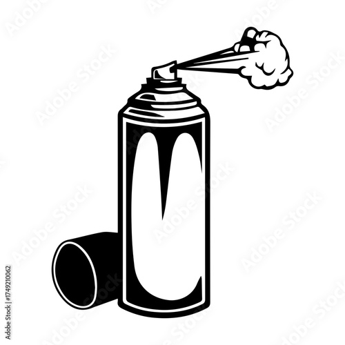 Aerosol Paint Spray Can
