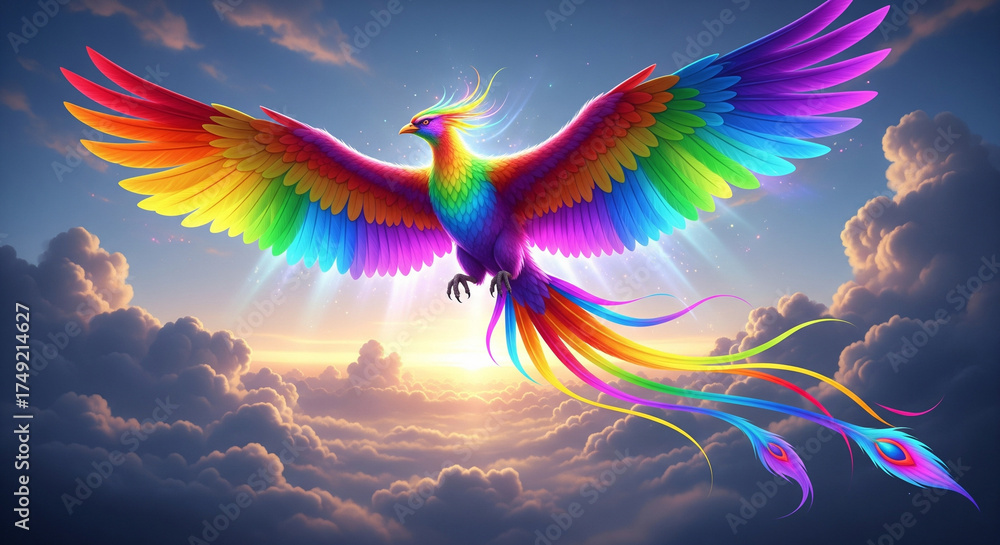 Obraz premium bird with wings