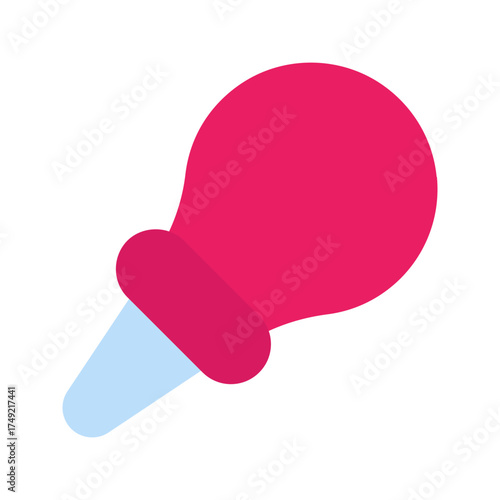 nasal aspirator flat icon