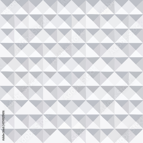 Minimal gray geometric triangle pattern background