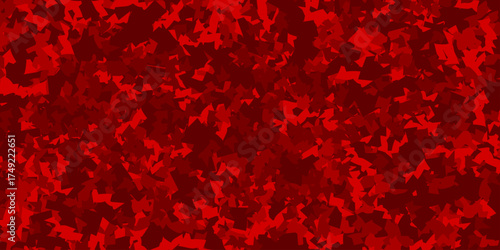 Red forged carbon fiber texture, vector graphic