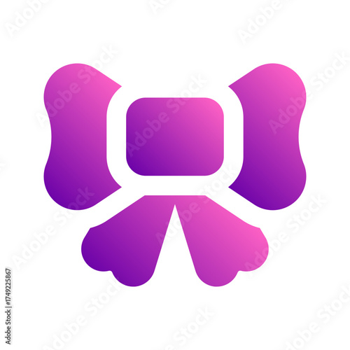bow tie gradient icon