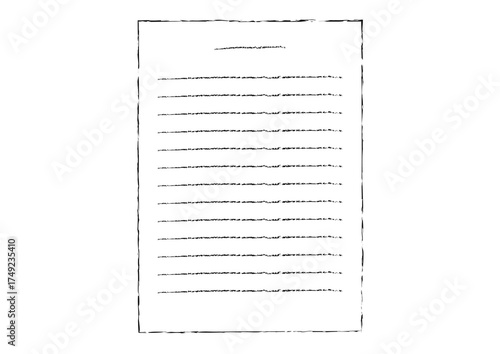 古いメモのラフなスケッチ