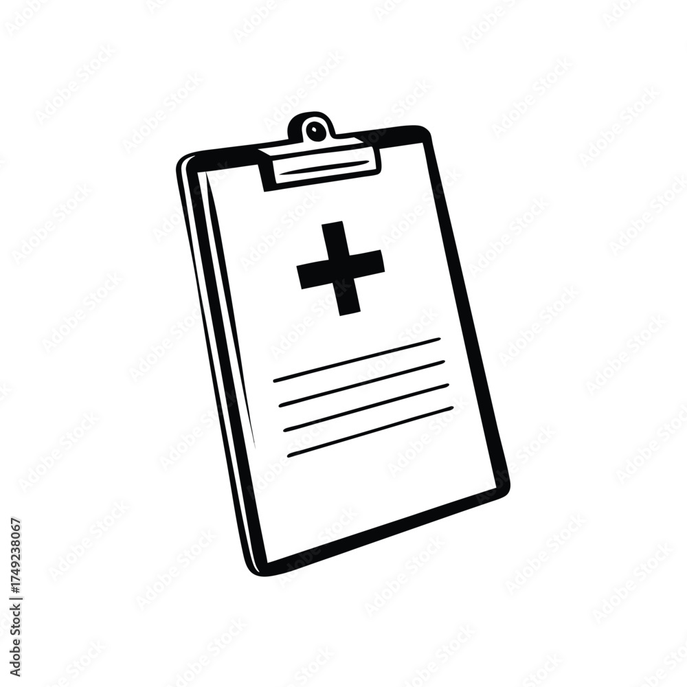 Obraz premium clipboard with check mark