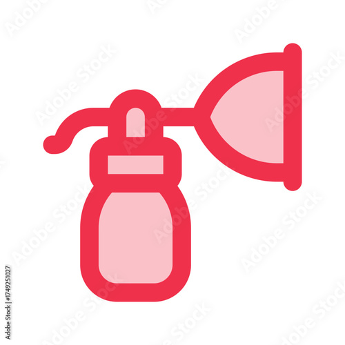 breast pump outline fill icon
