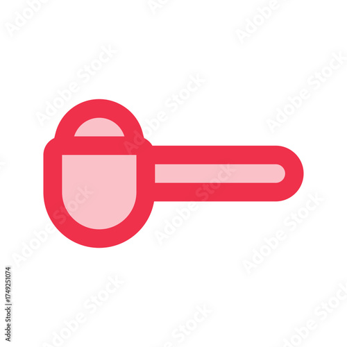 milk powder outline fill icon