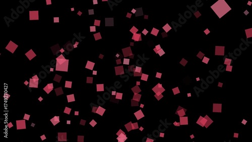 Colourful abstract digital gradient background animation in 4k  
