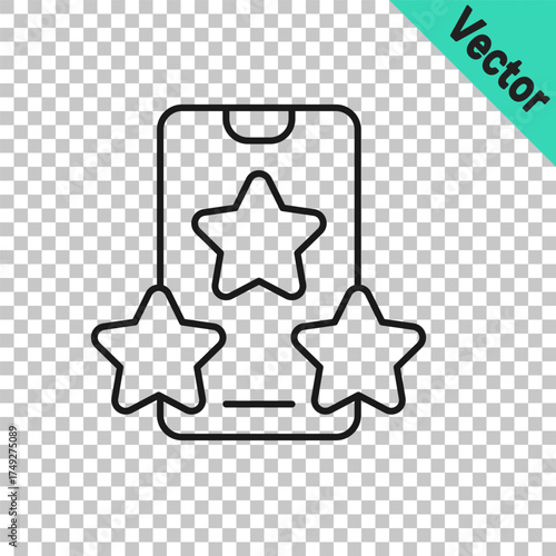 Black line Online sports betting icon isolated on transparent background. Sport bet bookmaker. Betting online make money. Vector