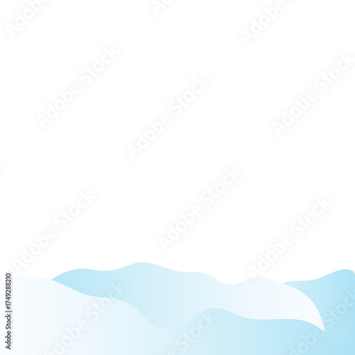 Snow Pile Footer