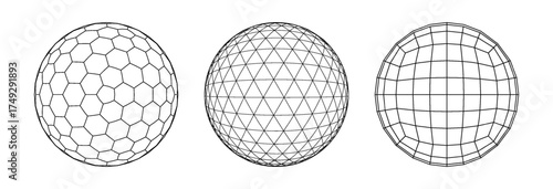 Global sphere grid illustration PNG. 3D wireframe earth globe line vector design